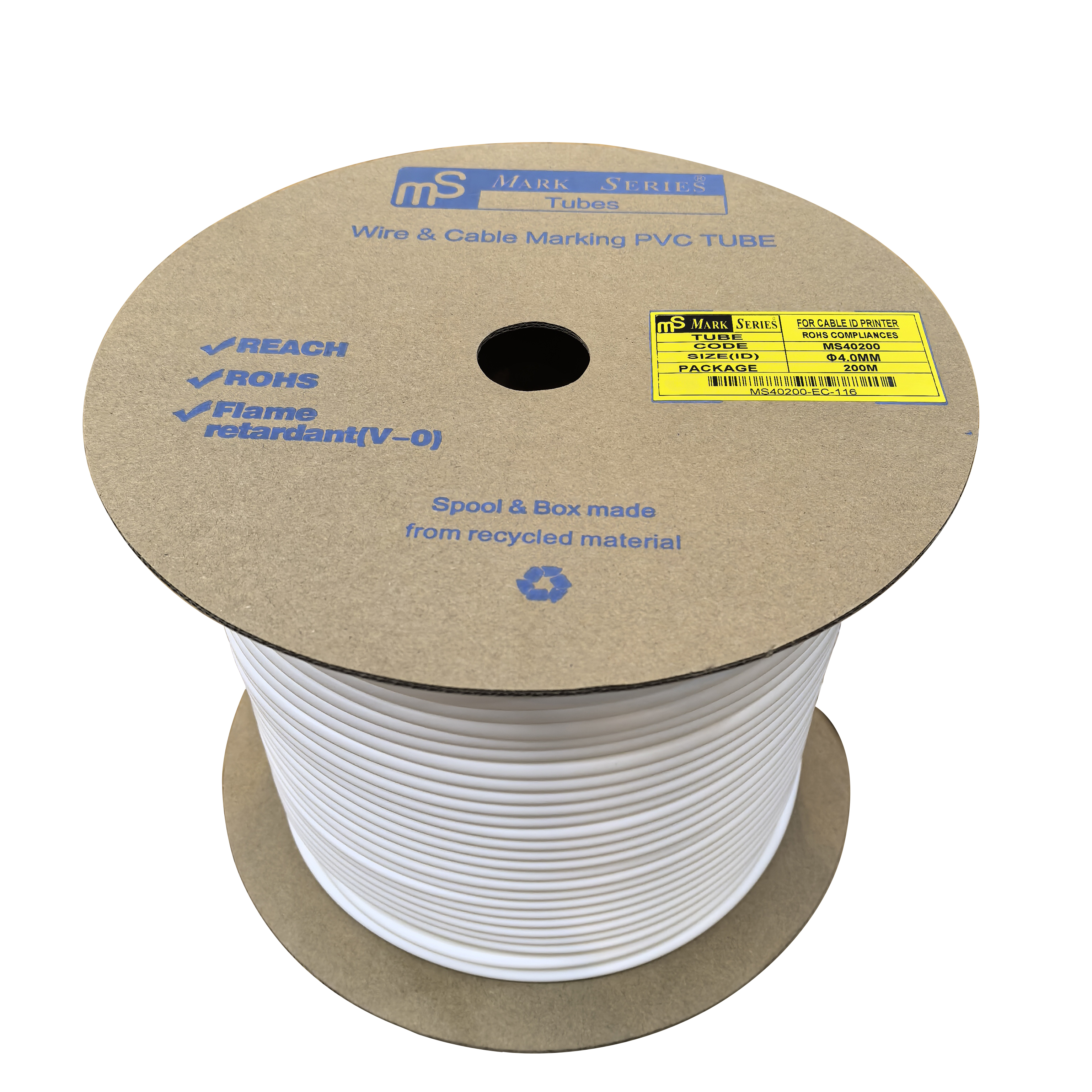 PVC MARKING TUBE NEW  [GRIP SERIES] WHITE